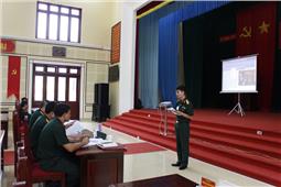 Lữ đoàn Công binh 575: Tổ chức Hội thi cán bộ giảng dạy chính trị năm 2020